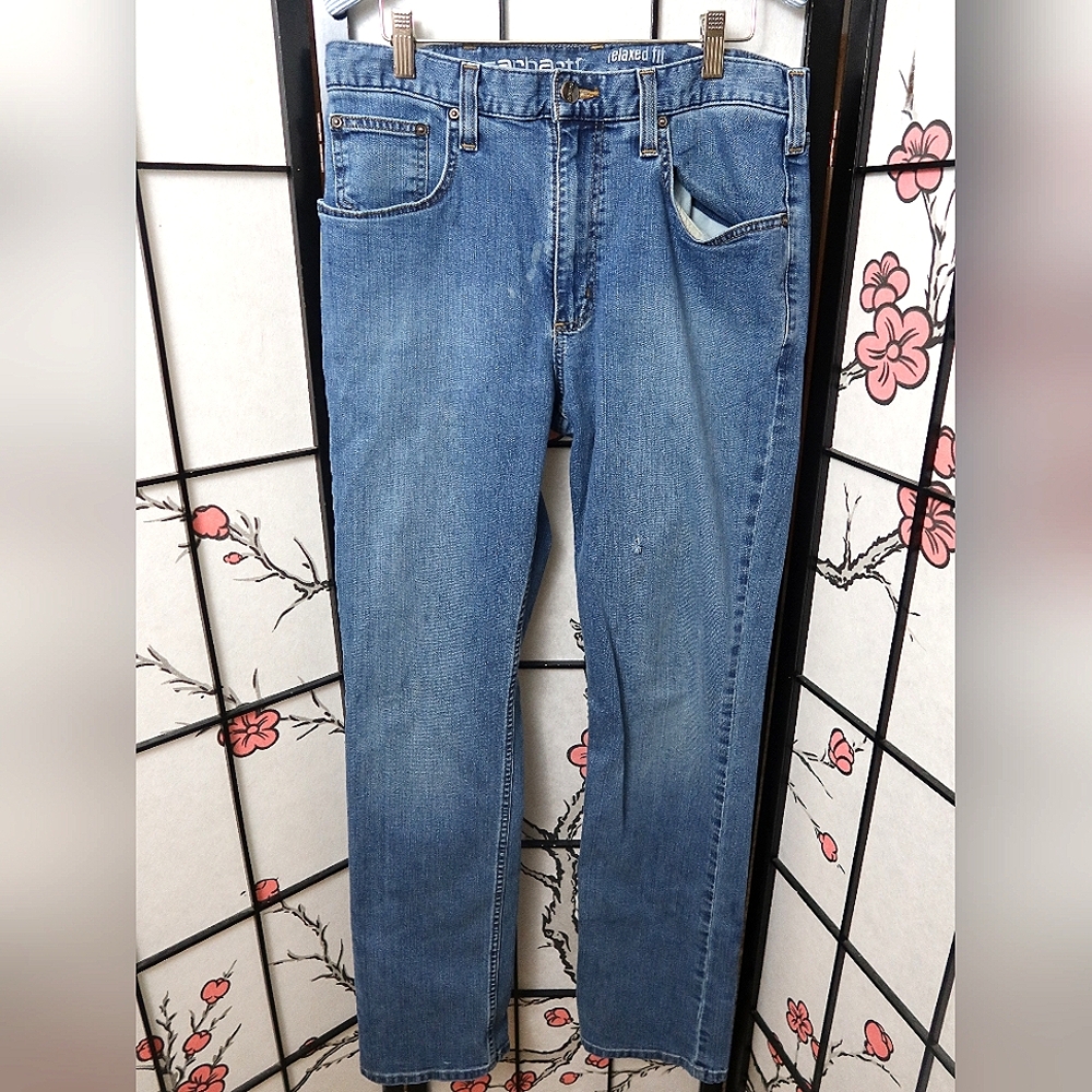 Carhartt Men's Classic Straight Denim Jeans Waist 33